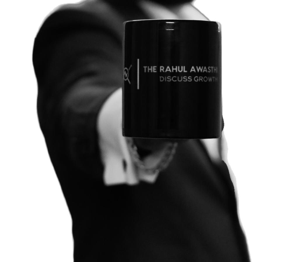 Rahul Awasthi Holding Mug