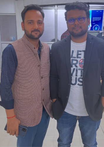 Coach TRA, The Rahul Awasthi With Shiraj @ Flair Up