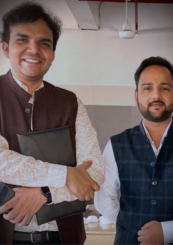 Coach TRA, The Rahul Awasthi With Drone Man Of India Millind Raj